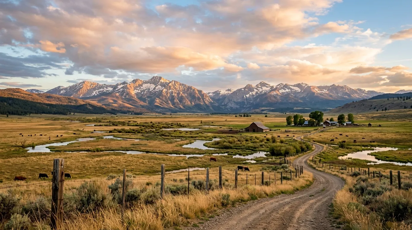 Open Sierra Valley landscape
