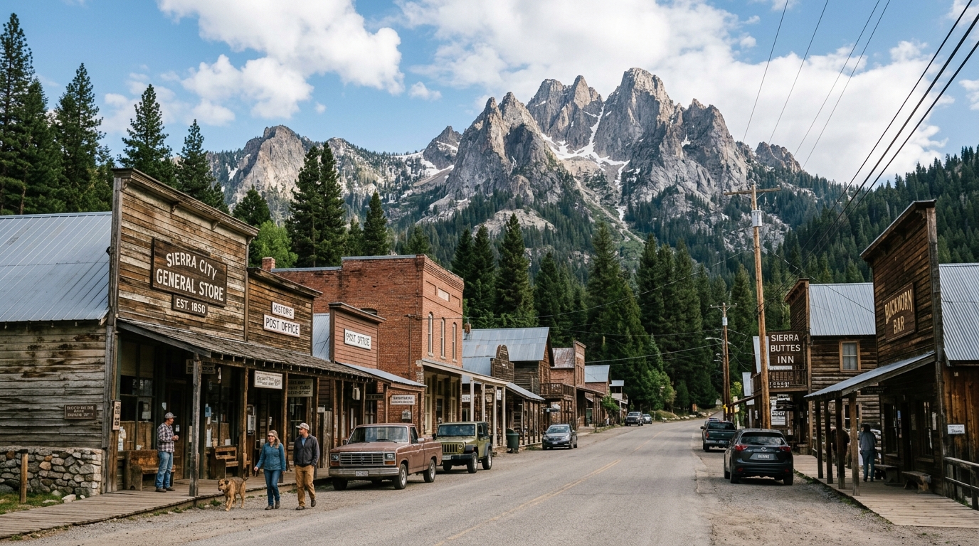 Sierra City streetscape